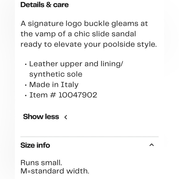 NEW! Valentino by Mario Valentino Bugola Slide Sandal in Copper Womens Size 8 - Picture 13 of 14